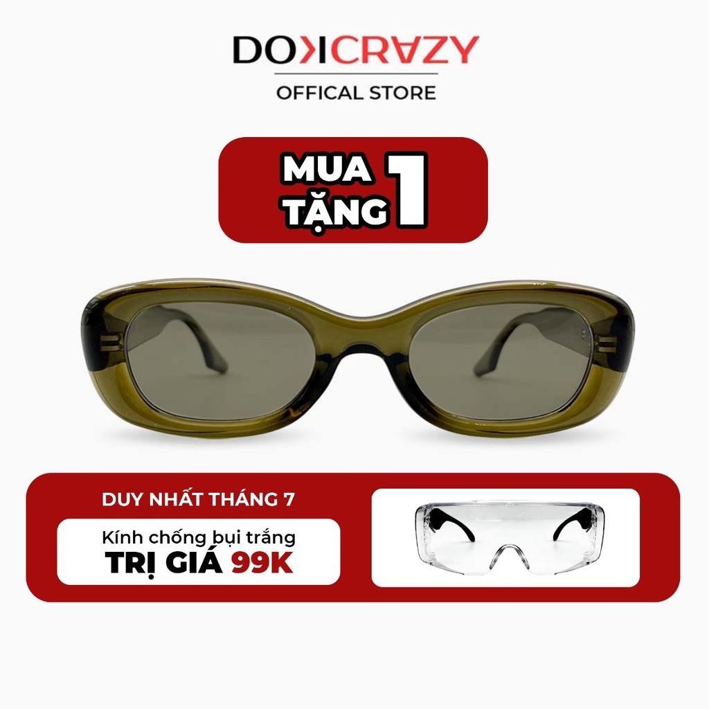 Kính mát thời trang DOKCRAZY NARA streetwear hot trend độc đáo chất liệu cao cấp, chống UV400