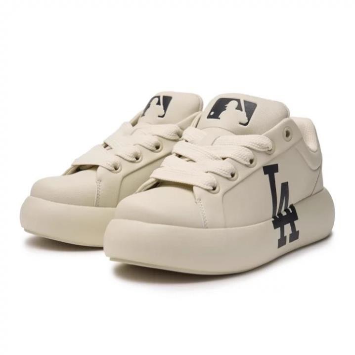 Giày MLB korea chunky classic base-LA dodgers-cream, giày sneaker thể thao nam nữ ful box-caminastor