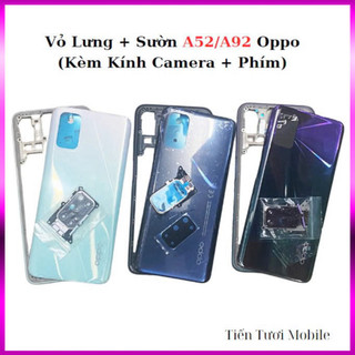 Vỏ Lưng + Sườn oppo A52/A92 (Kèm Kính Camera + Phím)