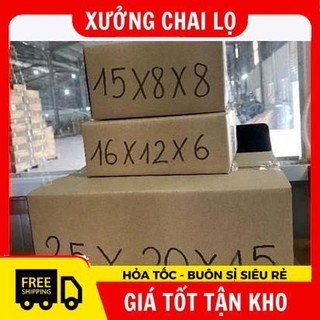 [25x20x15] Thùng Hộp Carton Đóng Gói Hàng , HUHA