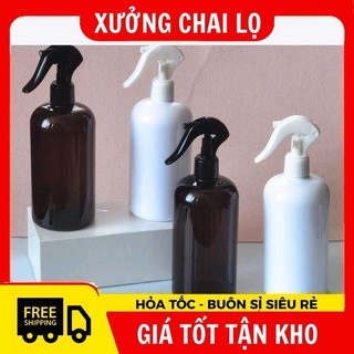 Chai Lọ Xịt Vòi Chuột  Vỏ Nhựa Pet 300ml,500ml Rỗng Chiết Mỹ Phẩm