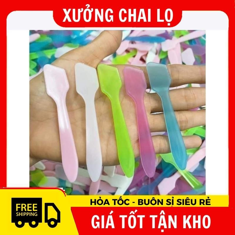 [10 cái] Muỗng múc kem mini lấy mỹ phẩm ,