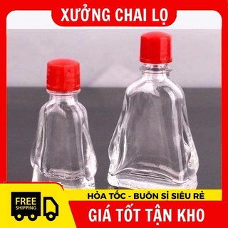 Chai Lọ Dầu Gió Thân Trong 3ml, 7ml Chiết Dung Dịch, Dược Phẩm