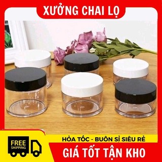Hũ Hộp nhựa đựng kem 20g chiết mỹ phẩm