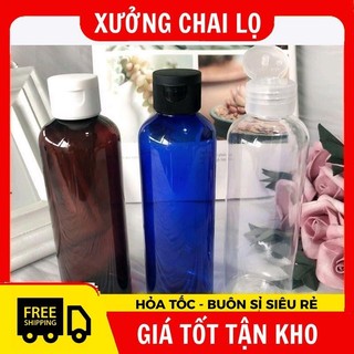 Chai Lọ Nhựa Nắp Bật Nhựa Pet 150ml,200ml,250ml