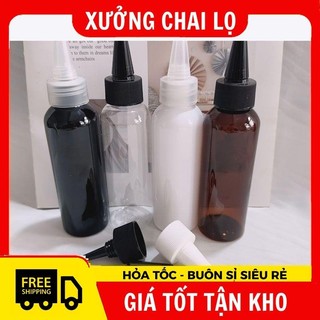 Chai Chiết Mĩ Phẩm  Vỏ Nhựa Pet Nút Nhọn 150ml,200ml,250ml Đựng Mực, Hương Liệu