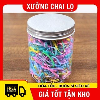 Chun Buộc Tóc   Hộp Thun Thái Siêu Dẻo 500ml,