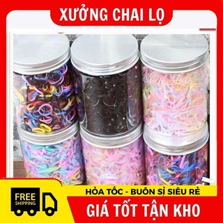 Chun Buộc Tóc, Hộp Thun Thái Siêu Dẻo 500ml