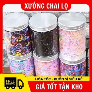 Chun Buộc Tóc, Hộp Thun Thái Siêu Dẻo 500ml