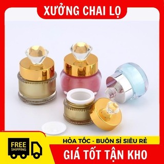 Hũ Hộp Đựng Kem Hột Xoàn 5g,15g Chiết Mỹ Phẩm ,