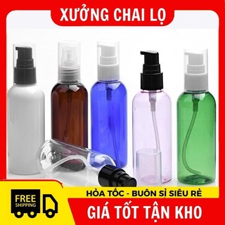 Chai Chiết Mĩ Phẩm  Nhựa Pet Xịt Giọt [10ml - 250ml] Đựng Serum, Kem Dưỡng Da