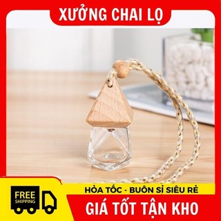 Vỏ Chai Lọ Đựng Tinh Dầu Treo Xe Chiết Nước Hoa, Phụ Kiện Du Lịch  .