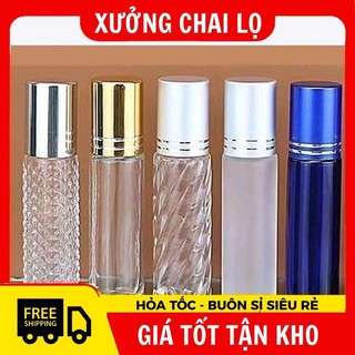 Chai Lọ Chiết Nước Hoa , Vỏ Bi Lăn 10ml, Phụ Kiện Du Lịch ,