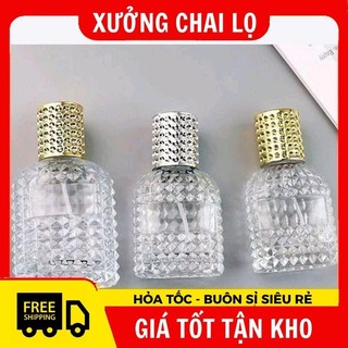 Chai Lọ Chiết Nước Hoa Gai Valentino 30ml Đựng Dầu Thơm, Phụ Kiện Du Lịch  .