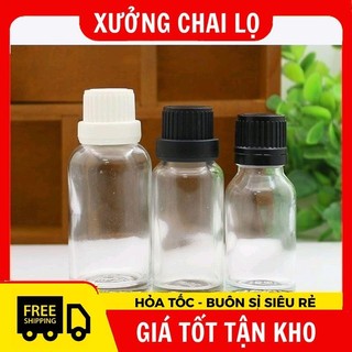 Chai Lọ Chiết Serum , [30ml] Đựng Tinh Dầu Nắp Vặn Nhỏ Giọt