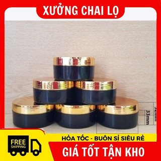 Hũ Hộp Đựng Kem Body Xi Vàng 100g,200g,300g Rỗng Chiết Mỹ Phẩm .