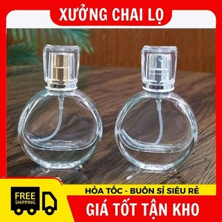 Chai Lọ Chiết Nước Hoa , hình chữ O 30ml đựng nước hoa ,