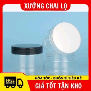 Hủ Hộp Đựng Kem  , Vỏ Nhựa Pet 100g Đựng Mỹ Phẩm, Thực Phẩm, Đồ Khô, Ngũ Cốc ,
