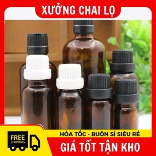 Lọ Chiết Serum , [5ml,10ml] Tinh Dầu Thủy Tinh Nắp Vặn Nhỏ Giọt ,
