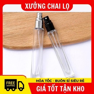 Chai Lọ Chiết Nước Hoa , Hình Trụ Vuông 30ml,20ml,10ml,5ml Đựng Dầu Thơm ,