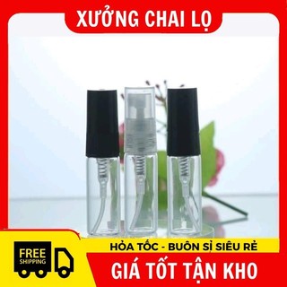 Chai Lọ Chiết Nước Hoa, Dầu Thơm Body Mist Thủy Tinh Mini 2ml, 3ml, 5ml, 10ml ,