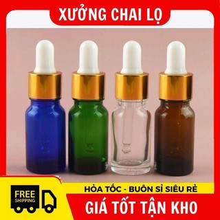 Chai Lọ Chiết Serum [15ml,20ml,30ml] Đựng Tinh Dầu Bóp Giọt ,