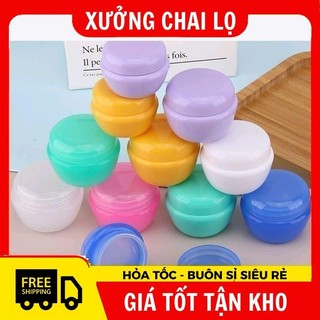 Hủ hộp đựng kem , hũ nấm 5g,10g,20g ,