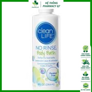 Gel tắm khô không dùng nước norinse body wash sữa tắm không cần dùng nước no rinse body bath 236,6ml
