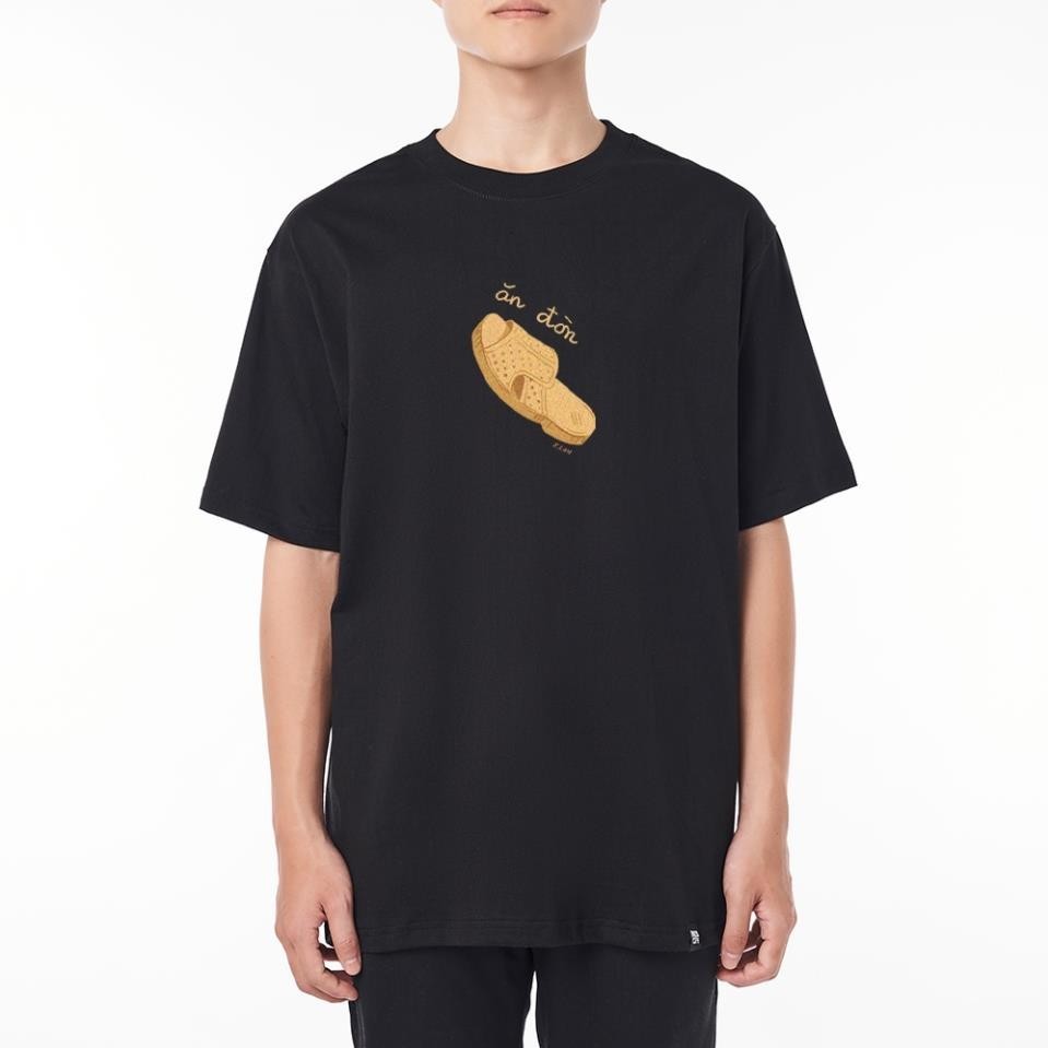 Áo Thun Tay Lỡ Nam Nữ Cotton Unisex , Áo Phông Cổ Tròn Hài Hước  Form Rộng Basic Oversize - Ăn Đòn UT