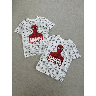 Áo thun marvel chứ sepuin cho bé