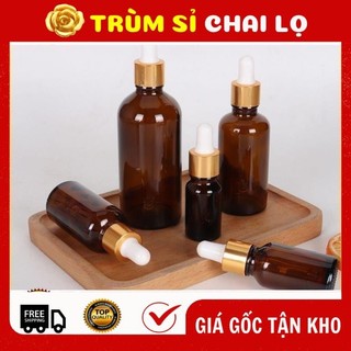 Lọ chiết serum ✵ lọ đựng tinh dầu bóp giọt chiết mỹ phẩm