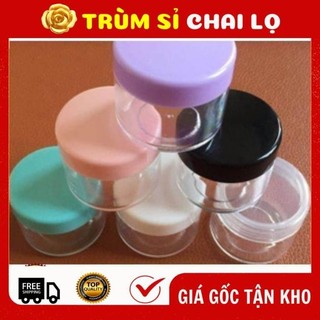 Hủ hộp chiết mỹ phẩm ✵ hủ hộp đựng kem tròn 5g,10g,20g,30g,50g,100g