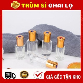 Vỏ bi lăn dubai 3ml 6ml 12ml chiết nước hoa