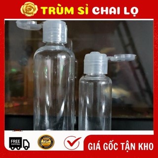 [TRÙM SỈ] Chai Lọ Nhựa 50ml_ Chai Lọ Nhựa 100ml Nắp Bật