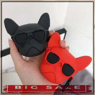 PHỤ KIỆN GIÁ TẠI KHO ▄  [ ᴄᴀꜱᴇ ᴀɪʀᴘᴏᴅ ] Case Airpod Vỏ Bọc Airpods ( Chó Bull ) Cho Hộp Sạc Tai Nghe AirPods 1 2 PRO Bằn