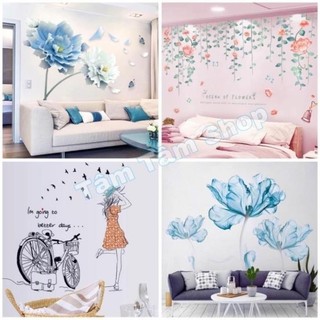 Decal dán tường, Tranh dán tường nhiều mẫu xinh xắn Decal Trang Trí