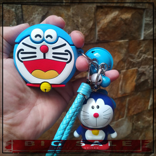 PHỤ KIỆN GIÁ TẠI KHO ▄  [ ᴄᴀꜱᴇ ᴀɪʀᴘᴏᴅ ] Case Vỏ Bao Airpods Đựng Tai Nghe Airpod 1 2 Pro Doraemon Kèm Móc Khóa Siêu Dễ T