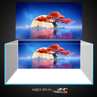 Tranh 3d koifish - tranh 3d dán bể cá - mẫu ngẫu nhiên