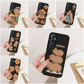 Ốp lưng Realme C65 in hình capy bara dễ thương đáng yêu