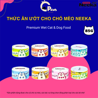 Pate neeka cho chó mèo - lon 85g
