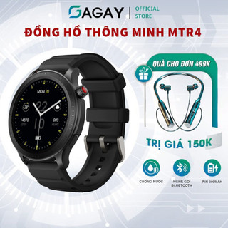 Đồng Hồ Thông Minh Smart Watch MTR4 Đồng Hồ Thể Thao Đo Nhịp Tim Xem Thời Tiết Thiết kế thể thao năng động GAGAY