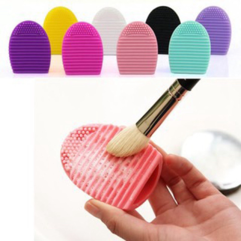 Trứng Giặt Cọ Trang Điểm GUVIET Brush Egg – Dụng Cụ Vệ Sinh Cọ Mini Tiện Lợi, Đủ Màu Dễ Thương
