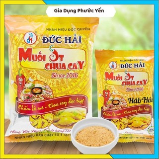 Muối ớt chua cay Đức Hải gói 500gr. đậm vị thơm ngon, Gia vị Muối ớt chua cay chấm hoa quả, lẩu, hải sản