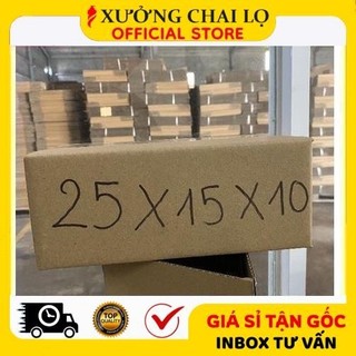 [BUÔN SỈ RẺ] [25x15x10] Thùng Hộp Carton Đóng Gói Hàng