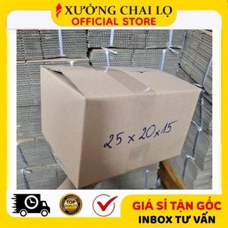 [BUÔN SỈ RẺ] [25x20x15] Thùng Hộp Carton Đóng Gói Hàng
