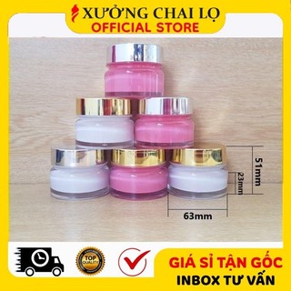 Hủ Hộp Đựng Kem ❣️BUÔN SỈ RẺ❣️ Hủ Hộp Đựng Kem Face Cao Cấp Q10 10g, Q20 20g Chiết Mỹ Phẩm, Phụ Kiện Du Lịch
