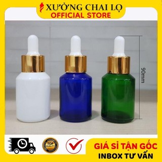 Chai Lọ Chiết Serum ❣️BUÔN SỈ RẺ❣️ [30ml] Chai Lọ Đựng Tinh Dầu Bóp Giọt Chiết Serum, Phụ Kiện Du Lịch