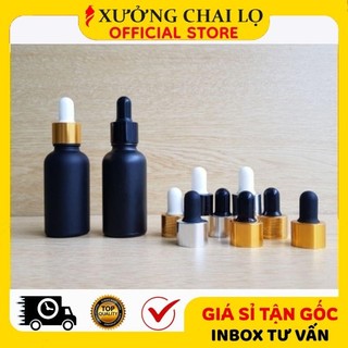Chai Lọ Chiết Serum ❣️BUÔN SỈ RẺ❣️ [5ml,10ml,15ml,20ml,30ml] Chai Lọ Đựng Tinh Dầu Bóp Giọt Chiết Serum, Tinh Chất