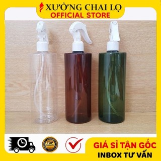 Chai Xịt Vòi Chuột ❣️BUÔN SỈ RẺ❣️ Chai Nhựa Pet Xịt Vòi Chuột 300ml, 500ml Rỗng Chiết Mỹ Phẩm