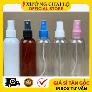 Chai Lọ Nhựa Pet [10ml - 250ml] Xịt Phun Sương ❣️BUÔN SỈ RẺ❣️ Vỏ Chiết Nước Hoa, Nước Rửa Tay, Chiết Mỹ Phẩm